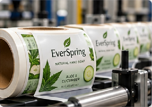 Pressure-Sensitive Roll Labels