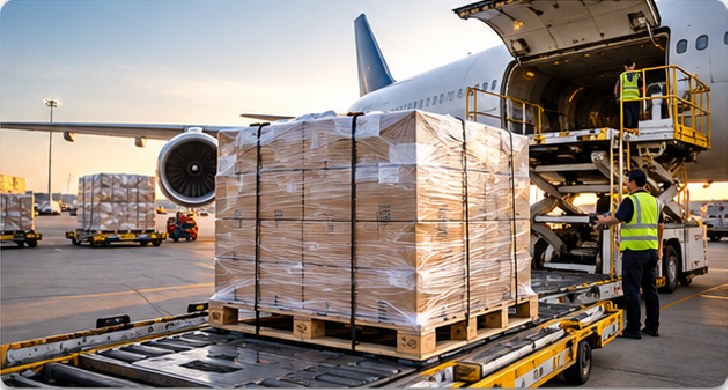Courier, Air, or Sea Freight