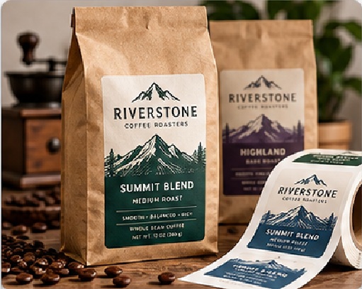 Coffee Bag Labels