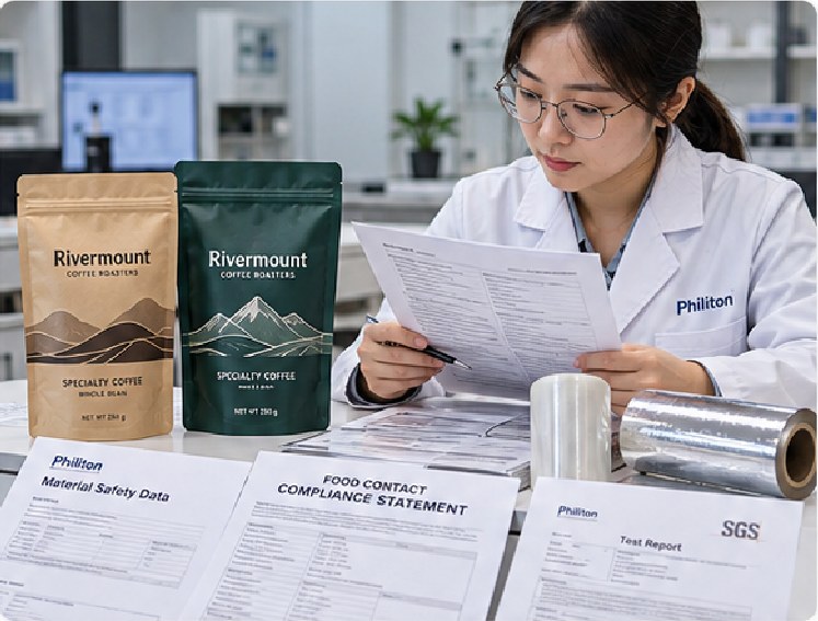 External Coffee Packaging and Direct Food Contact Are Different Requirements