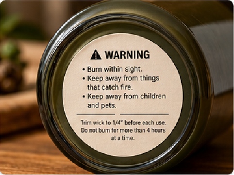 Bottom Warning Labels