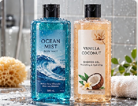 Body Wash & Shower Gel Labels