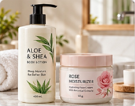 Body Lotion & Moisturizer Labels