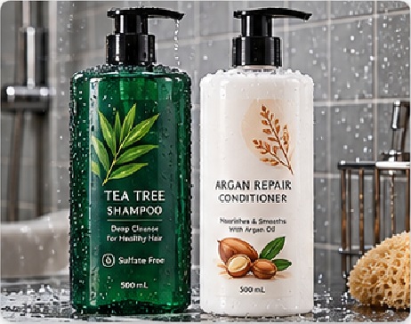 Shampoo & Conditioner Labels