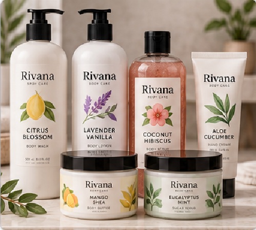 United States Body Care Brand - 24,000 Labels