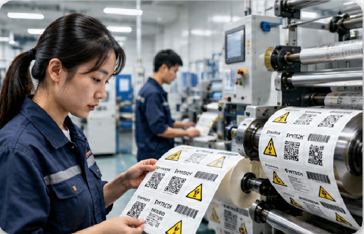 custom Industrial Label Manufacturer