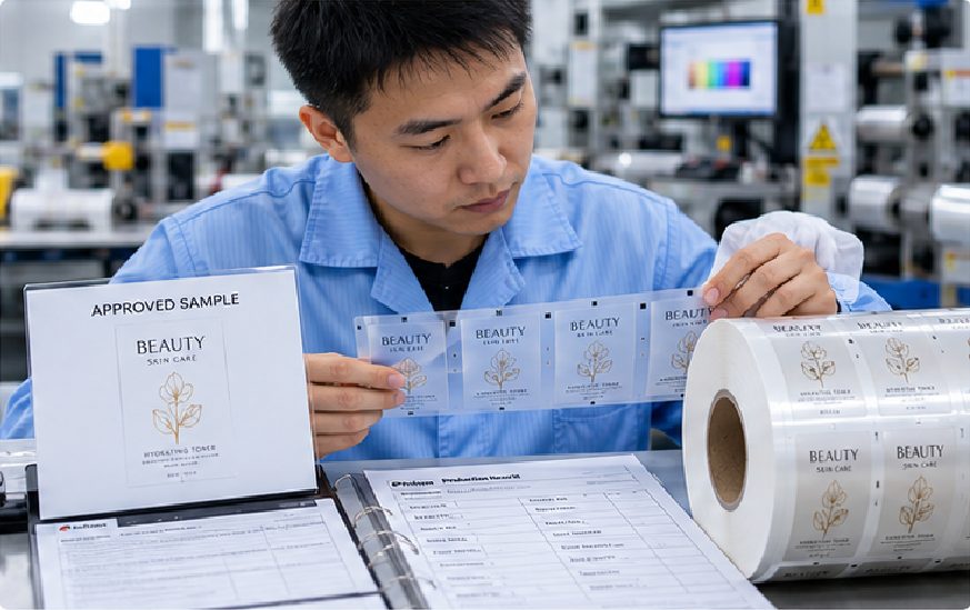Approved Samples Control Repeat Production