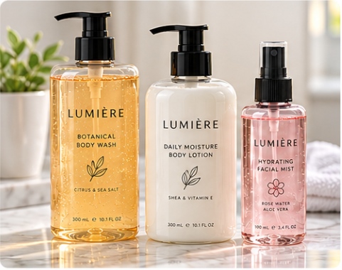 United States Cosmetics Bottle Label Program