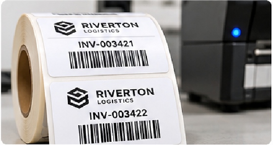 Thermal Transfer Asset Labels