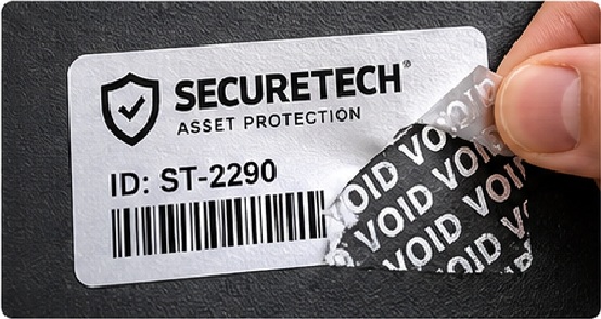 Tamper-Evident Asset Labels