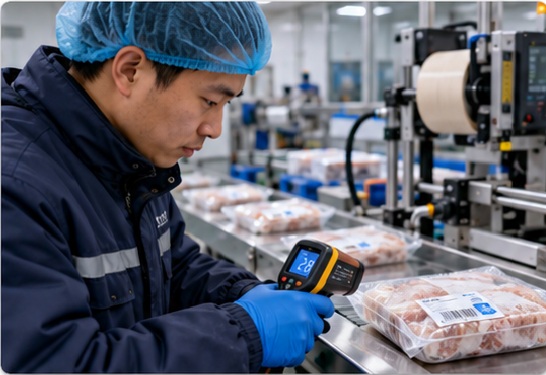 Check the Temperature When the Label Is Applied