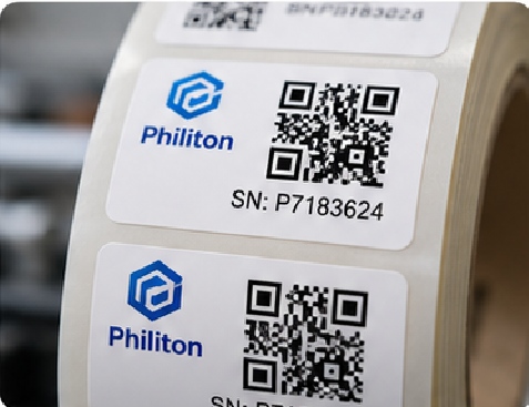 Serialized QR Labels