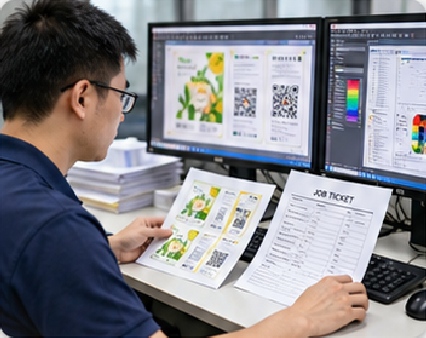 Prepress and Job Release