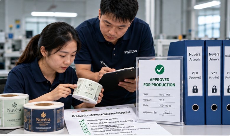 Locking the Approved Production Version
