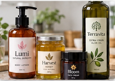 Bottle and Jar Labels