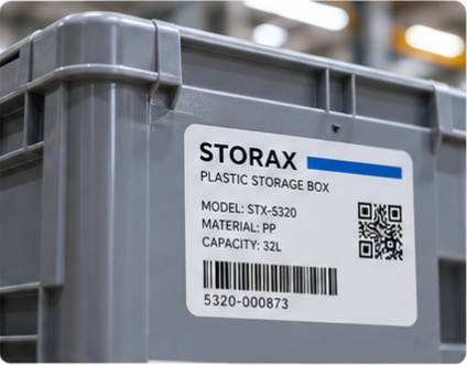 Plastic Surface Labels