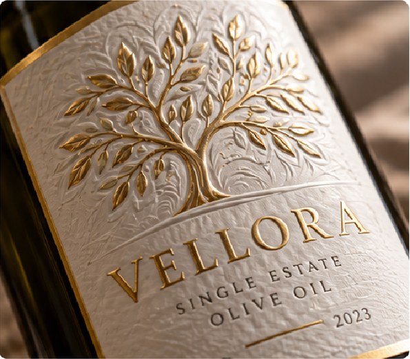 Embossed Labels