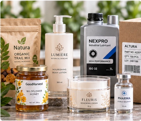 Browse Labels by Industry