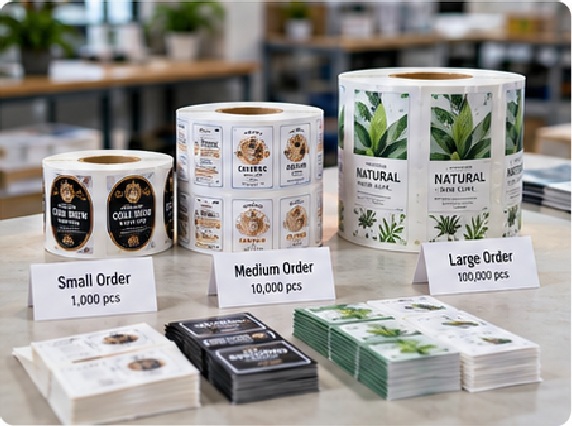 How Does Label MOQ Work?
